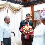 Karnataka CM Honors Australian Open Doubles Champion Rohan Bopanna, Grants ₹50 Lakh Cash Reward Rohan Bopanna felicitation by CM