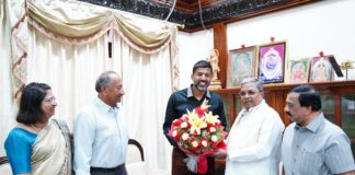 Karnataka CM Honors Australian Open Doubles Champion Rohan Bopanna, Grants ₹50 Lakh Cash Reward Rohan Bopanna felicitation by CM